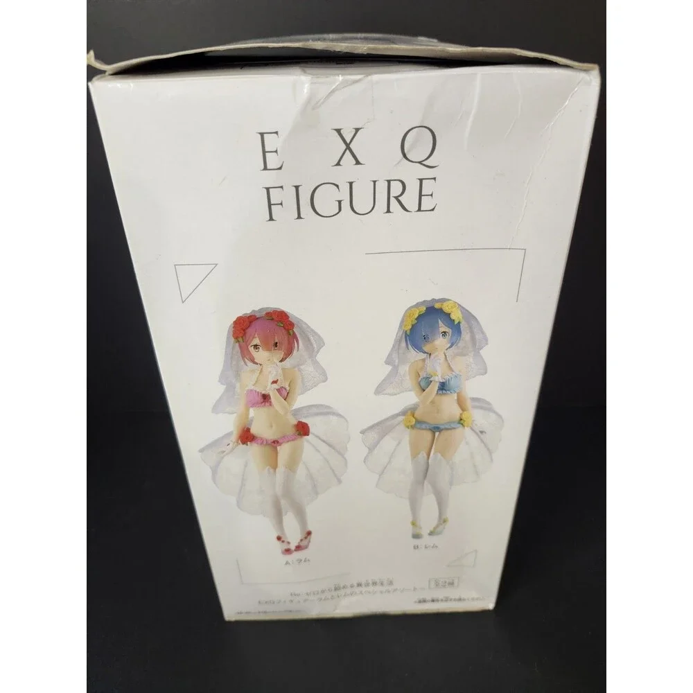 Re Life In Different World From Zero Rezero Exq Figure Ram Swimsuit Wedding Bouq